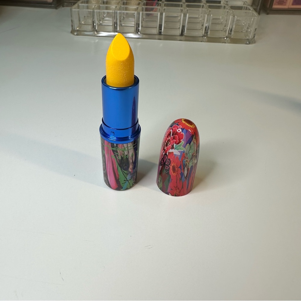 New MAC Cosmetics x Chris Chang Lipstick in Gold Xixi Yellow Luster